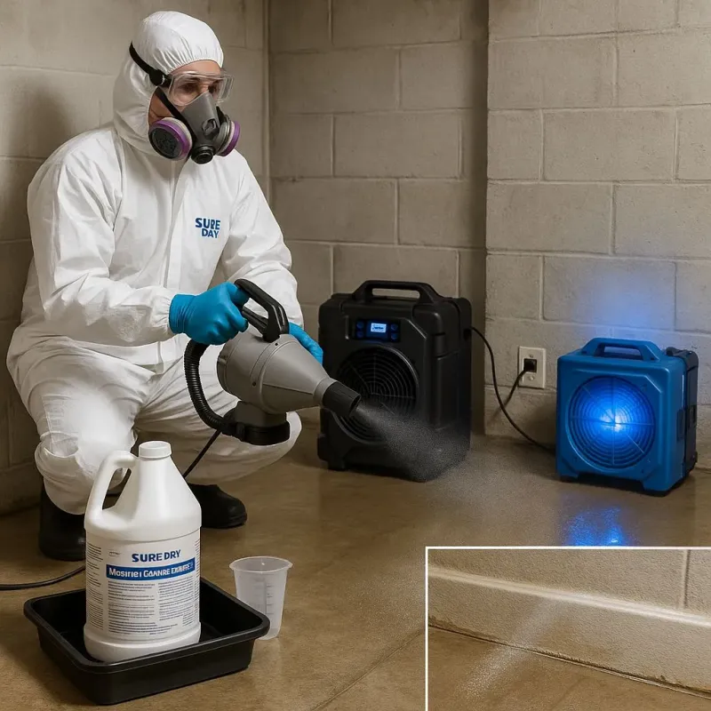 Sanitization and Odor Removal process in Jefferson, NC