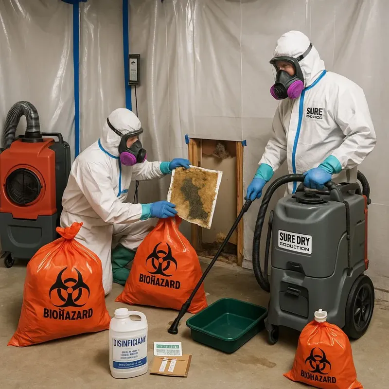 Contaminated Water Handling Protocols process in Jefferson, NC